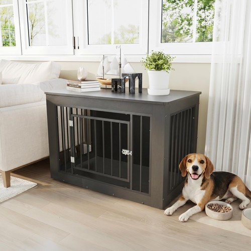 Dog crate furniture end - 38"dog,